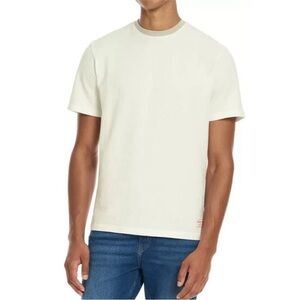 Scotch & Soda Men’s Amsterdam Textured Short Sleeve Ringer Tee
